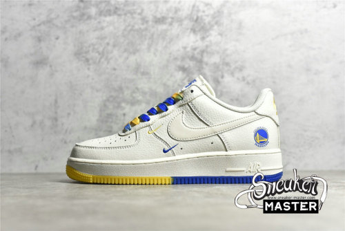 NIKE AIR FORCE 1 LOW 07 BEIGE/YELLOW/BLUE GS6638-150
