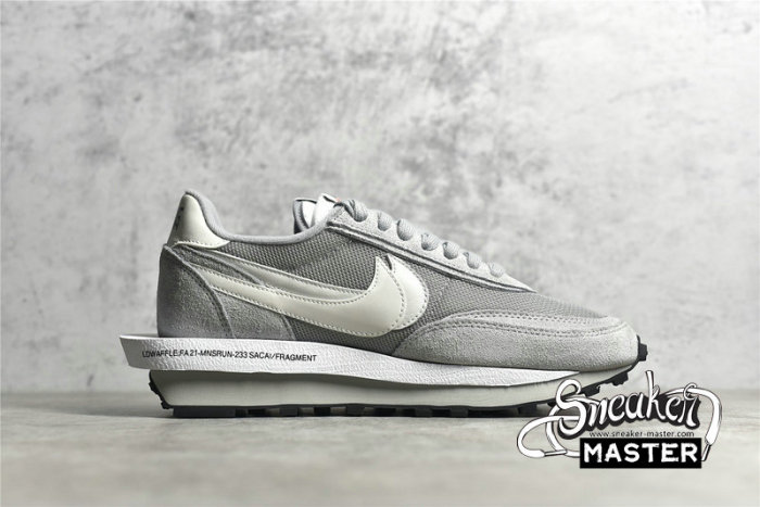 NIKE FRAGMENT DESIGN X SACAI X LDV WAFFLE LIGHT SMOKE GREY/WHITE/BLACK DH2684-001