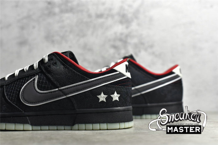NIKE LPL X SB DUNK LOW LEAGUE OF LEGENDS BLACK/WHITE-BRIGHT CRIMSON DO2327-011