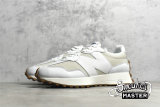 NEW BALANCE 327 V1 RUNNING SHOES WHITE/WHITE/MOONBEAM WS327LA