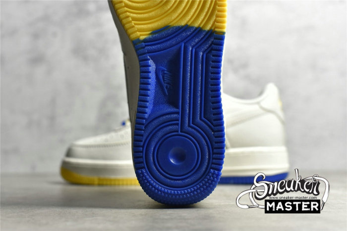 NIKE AIR FORCE 1 LOW 07 BEIGE/YELLOW/BLUE GS6638-150