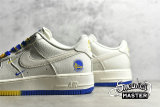 NIKE AIR FORCE 1 LOW 07 BEIGE/YELLOW/BLUE GS6638-150