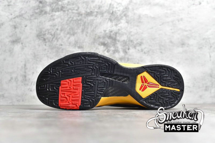 NIKE ZOOM KOBE 5 BRUCE LEE DEL SOL/BLACK-METALLIC SILVER-VARSITY RED 386429-701