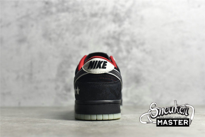 NIKE LPL X SB DUNK LOW LEAGUE OF LEGENDS BLACK/WHITE-BRIGHT CRIMSON DO2327-011