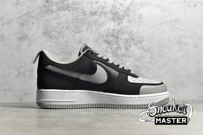 NIKE AIR FORCE 1 UTILITY SHADOW GREY/BLACK/WHITE BQ6818-009
