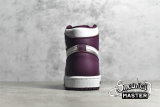 NIKE AIR JORDAN 1 RETRO HIGH OG BORDEAUX/WHITE/METALLIC SILVER 555088-611