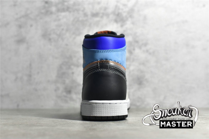 NIKE AIR JORDAN 1 RETRO HIGH OG PROTOTYPE WHITE/MULTI-COLOR/TOTAL ORANGE DC6515-100