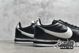 NIKE CLASSIC CORTEZ LEATHER BLACK/BLACK/WHITE 807471-010