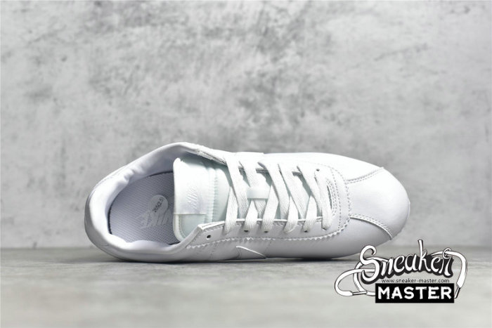 NIKE CLASSIC CORTEZ LEATHER WHITE/WHITE/WHITE 807471-102