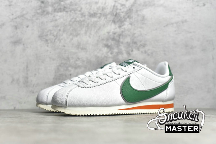 NIKE STRANGER THINGS X CORTEZ HAWKINS HIGH WHITE/PINE GREEN-COSMIC CLAY CJ6106-100