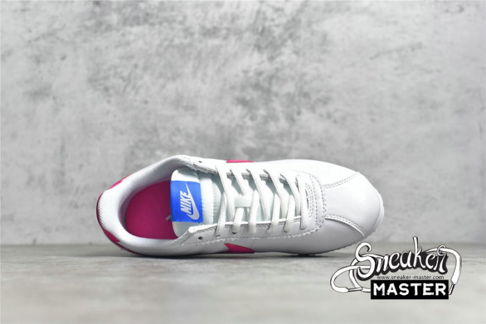 NIKE CORTEZ BASIC SL WHITE/HYPER PINK-PHOTO BLUE 904764-107