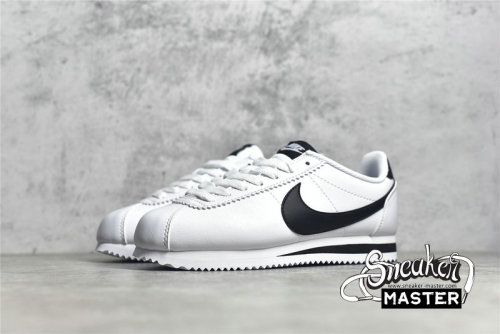 NIKE CLASSIC CORTEZ LEATHER WHITE/BLACK-WHITE 807471-101