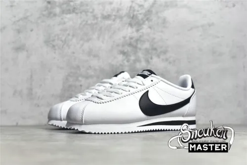 NIKE CLASSIC CORTEZ LEATHER WHITE/BLACK-WHITE 807471-101
