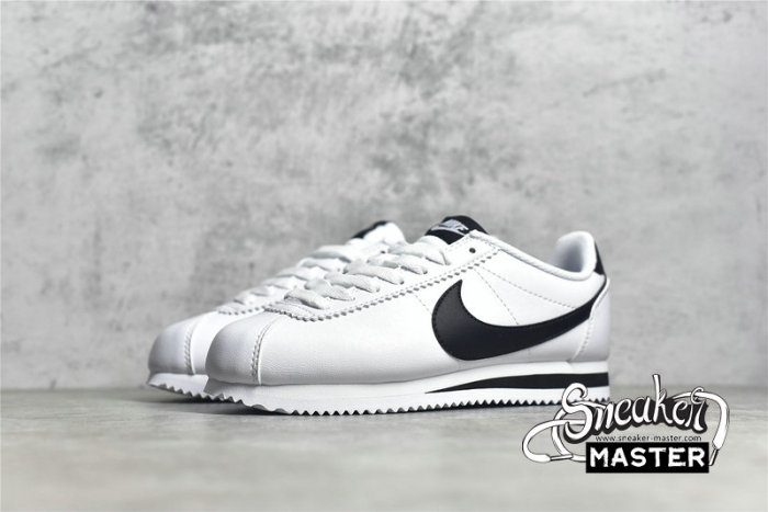 NIKE CLASSIC CORTEZ LEATHER WHITE/BLACK-WHITE 807471-101