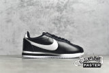 NIKE CLASSIC CORTEZ LEATHER BLACK/BLACK/WHITE 807471-010