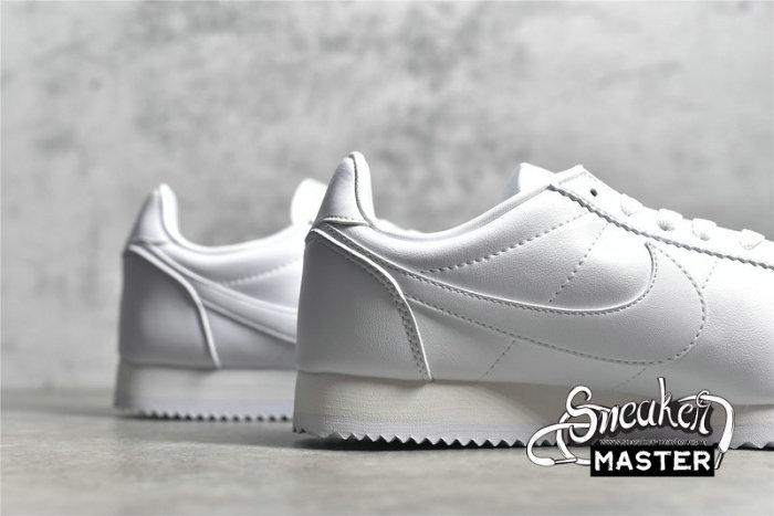 NIKE CLASSIC CORTEZ LEATHER WHITE/WHITE/WHITE 807471-102