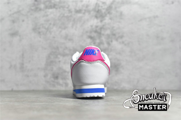 NIKE CORTEZ BASIC SL WHITE/HYPER PINK-PHOTO BLUE 904764-107