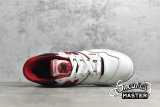 NEW BALANCE 550 RUNNING SHOES WHITE/BLACK/TEAM RED BB550SE1