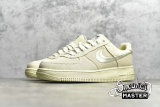 NIKE STUSSY X AIR FORCE 1 LOW FOSSIL STONE/SAIL/OFF WHITE CZ9084-200