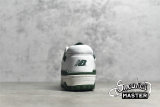 NEW BALANCE 550 RUNNING SHOES WHITE/GREEN/GREEN BB550WT1