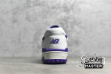 NEW BALANCE 550 RUNNING SHOES WHITE/WHITE/PRISM PURPLE BB550WR1