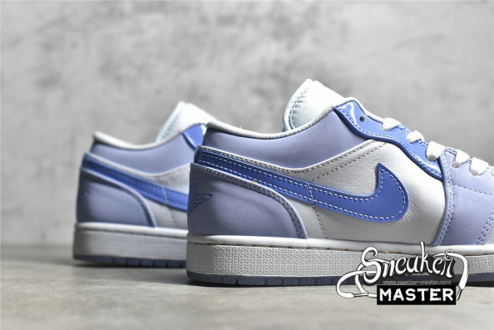 NIKE AIR JORDAN 1 LOW SE MIGHTY SWOOSHERS FOOTBALL GREY/GHOST/ALUMINUM/POLAR DM5442-040