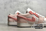 NIKE AIR JORDAN 1 LOW SE MIGHTY SWOOSHERS LIGHT SOFT PINK/PINK SALT DM5443-666