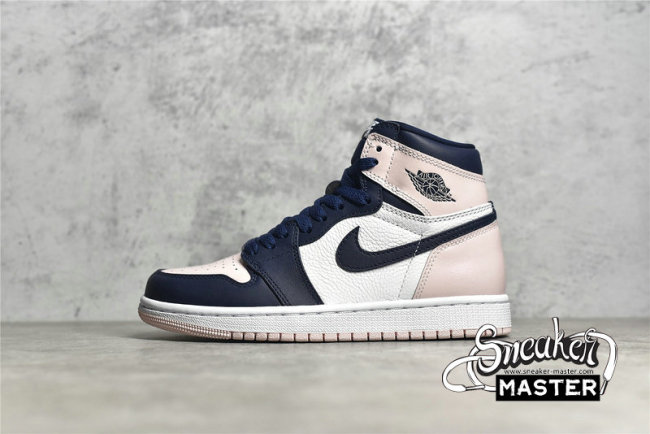 NIKE AIR JORDAN 1 RETRO HIGH OG SE ATMOSPHERE ATMOSPHERE/WHITE/LASER PINK/OBSIDIAN DD9335-641