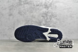 NEW BALANCE 550 RUNNING SHOES WHITE/WHITE/NAVY BB550WA1
