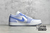 NIKE AIR JORDAN 1 LOW SE MIGHTY SWOOSHERS FOOTBALL GREY/GHOST/ALUMINUM/POLAR DM5442-040