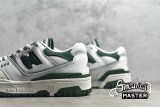 NEW BALANCE 550 RUNNING SHOES WHITE/GREEN/GREEN BB550WT1