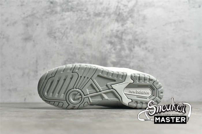 NEW BALANCE 550 RUNNING SHOES WHITE/WHITE/GREY BB550PB1