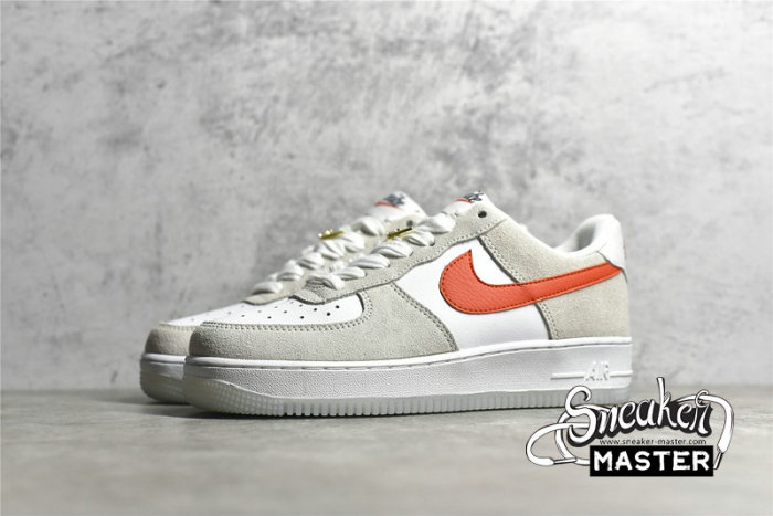 NIKE AIR FORCE 1 LOW 07 SE FIRST USE WHITE/ORANGE/SUMMIT WHITE/SAIL DA8302-101
