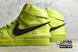 NIKE AMBUSH X SB DUNK HIGH FLASH LIME/FLASH LIME/BLACK CU7544-300