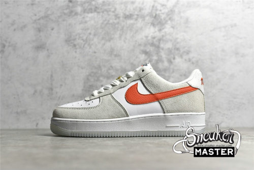 NIKE AIR FORCE 1 LOW 07 SE FIRST USE WHITE/ORANGE/SUMMIT WHITE/SAIL DA8302-101