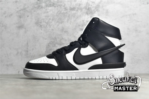 NIKE AMBUSH X SB DUNK HIGH WHITE/BLACK/SPRUCE AURA CU7544-001