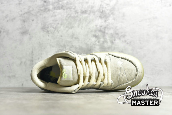 NIKE SB DUNK LOW MUMMY COCONUT MILK/SEAFOAM/YELLOW STRIKE DM0774-111