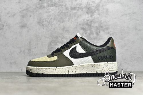 NIKE AIR FORCE 1 GORE-TEX ESCAPE MEDIUM OLIVE/BLACK/WHITE DM6435-222