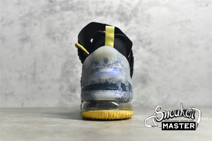 NIKE LEBRON 18 EP REFLECTIONS BLACK/BLEACHED AQUA/TOPAZ GOLD/DARK TEAL DB7644-003