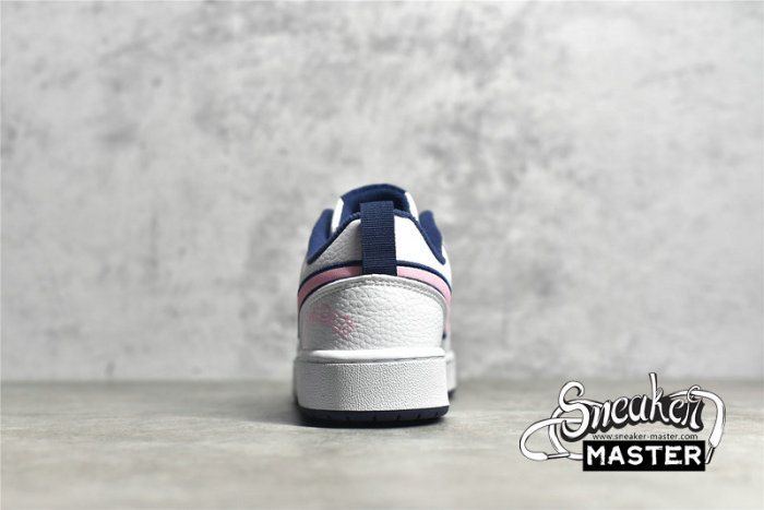 NIKE COURT BOROUGH LOW 2 SE WHITE/PINK/NAVY BLUE DB3090-100