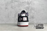 NIKE AIR JORDAN 1 LOW QUAI 54 2021 BLACK/WHITE/RED DM0095-106