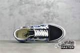 VANS OLD SKOOL BLACK/FLORAL BLUE/WHITE VN0A7Q2JY6Z