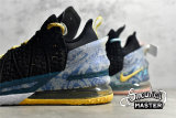 NIKE LEBRON 18 EP REFLECTIONS BLACK/BLEACHED AQUA/TOPAZ GOLD/DARK TEAL DB7644-003