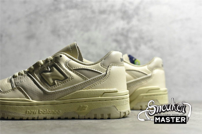 NEW BALANCE AURALEE X 550 RUNNING SHOES ECRU/PISTACHIO BB550AR