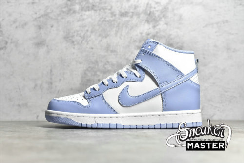 NIKE DUNK HIGH WHITE/WHITE/ALUMINUM DD1869-107