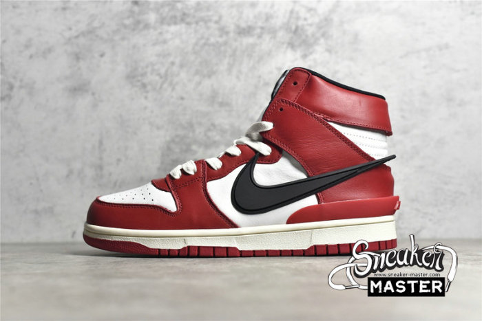 NIKE AMBUSH X SB DUNK HIGH VARSITY RED/BLACK/WHITE CU7544-102