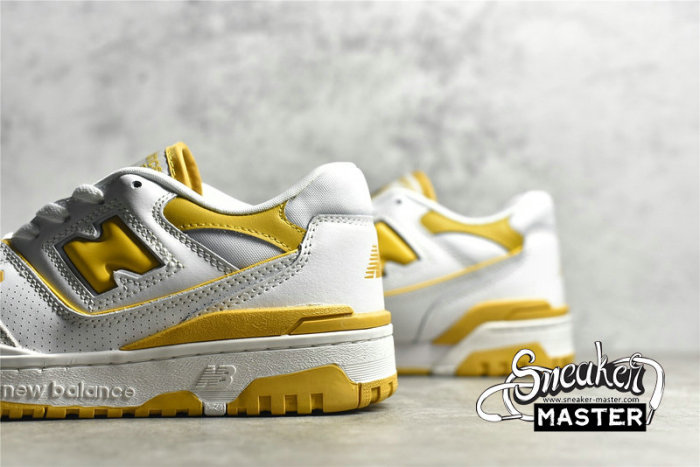 NEW BALANCE 550 RUNNING SHOES SEA SALT/VARSITY GOLD BB550LA1