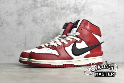 NIKE AMBUSH X SB DUNK HIGH VARSITY RED/BLACK/WHITE CU7544-102