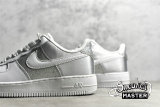 NIKE AIR FORCE 1 LOW 07 WHITE/METALLIC SILVER/WHITE DD6629-100