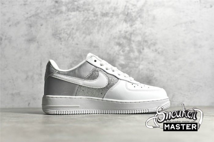 NIKE AIR FORCE 1 LOW 07 WHITE/METALLIC SILVER/WHITE DD6629-100